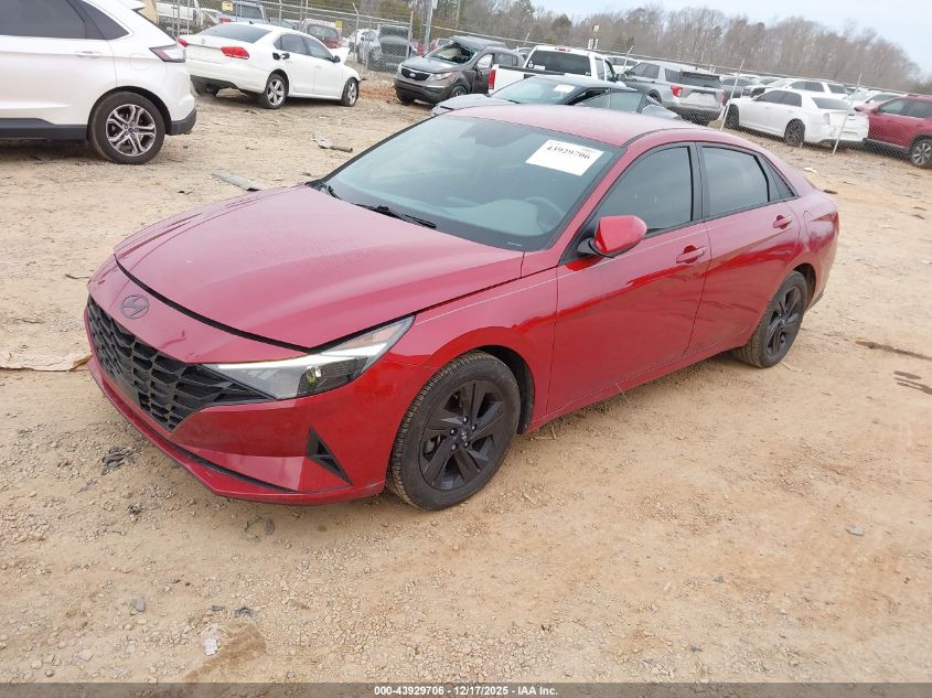 2021 Hyundai Elantra Sel VIN: KMHLS4AGXMU064275 Lot: 43929706