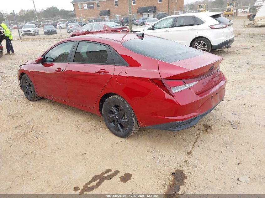 2021 Hyundai Elantra Sel VIN: KMHLS4AGXMU064275 Lot: 43929706