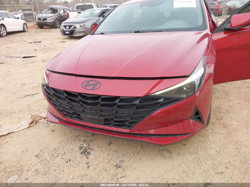 2021 Hyundai Elantra Sel VIN: KMHLS4AGXMU064275 Lot: 43929706