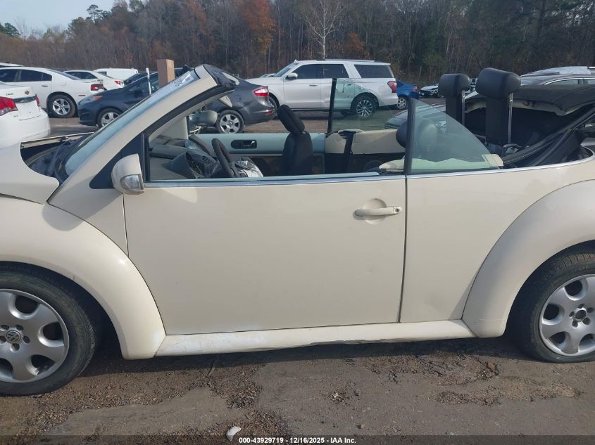 2003 Volkswagen New Beetle Gls VIN: 3VWCK21Y23M310074 Lot: 43929719