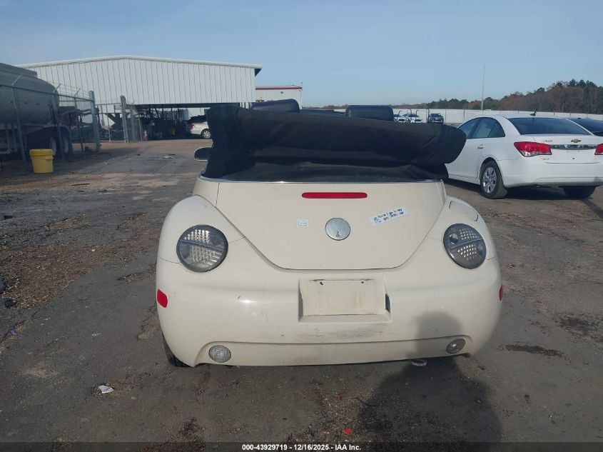 2003 Volkswagen New Beetle Gls VIN: 3VWCK21Y23M310074 Lot: 43929719