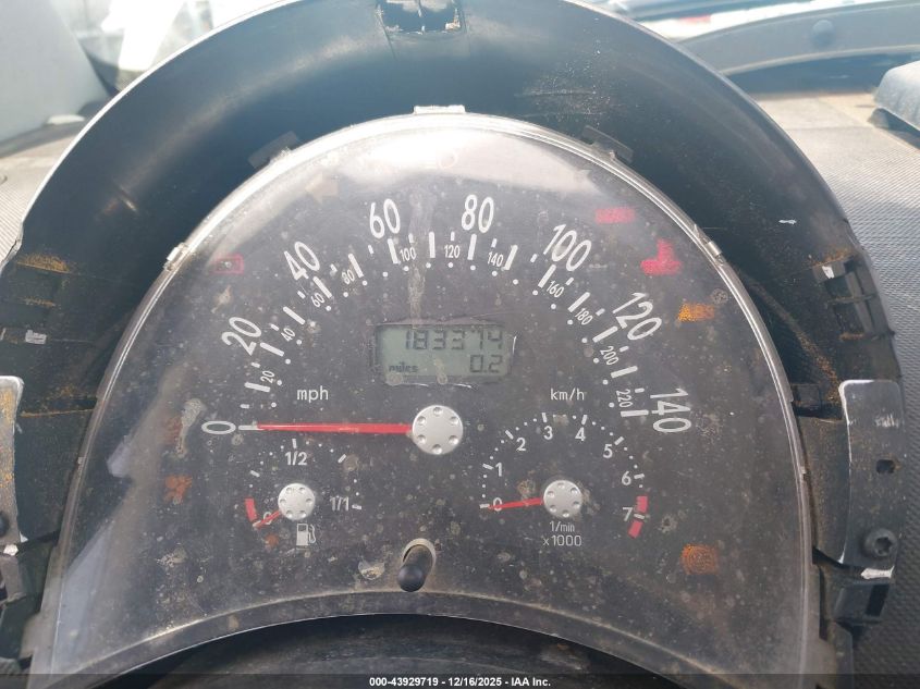 2003 Volkswagen New Beetle Gls VIN: 3VWCK21Y23M310074 Lot: 43929719