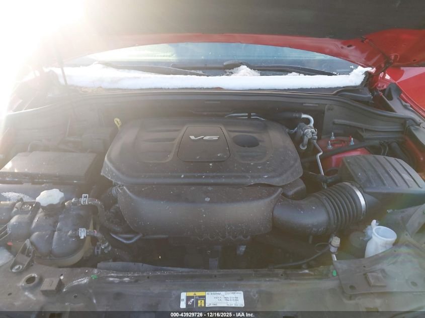 2019 Dodge Durango Gt Plus Awd VIN: 1C4RDJDG6KC586164 Lot: 43929726