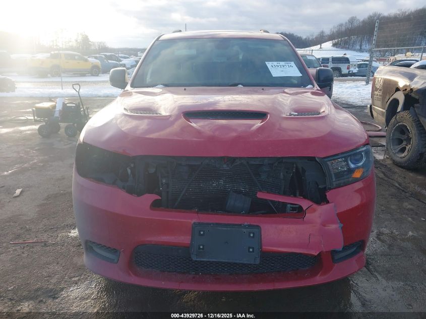 2019 Dodge Durango Gt Plus Awd VIN: 1C4RDJDG6KC586164 Lot: 43929726