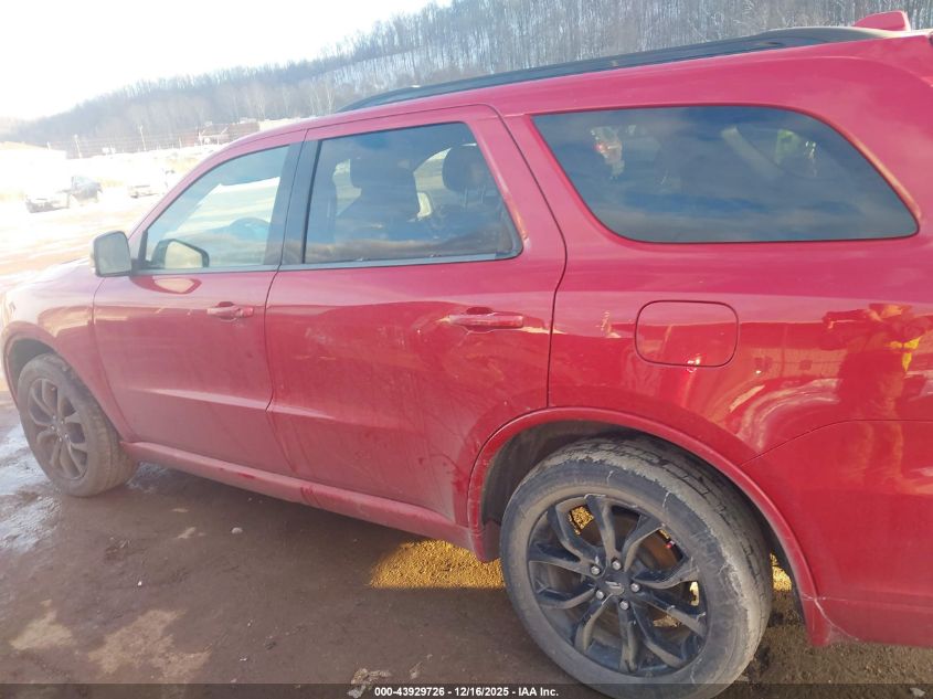 2019 Dodge Durango Gt Plus Awd VIN: 1C4RDJDG6KC586164 Lot: 43929726