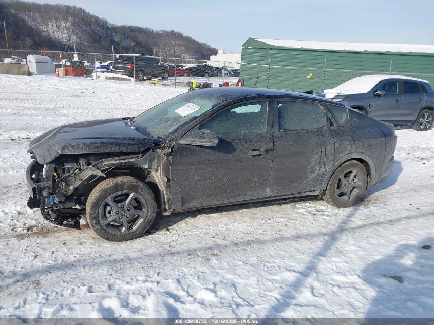 2025 Kia K4 Lxs VIN: 3KPFT4DE0SE135231 Lot: 43929732