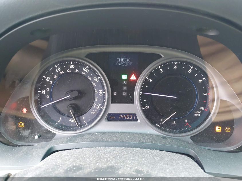 2008 Lexus Is 250 VIN: JTHBK262585073983 Lot: 43929751