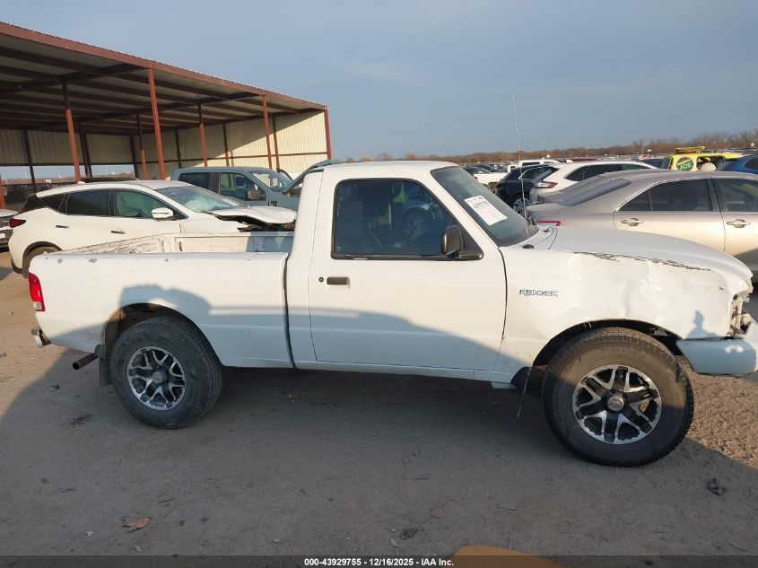 2000 Ford Ranger Xl/Xlt VIN: 1FTYR10C8YPB51034 Lot: 43929755