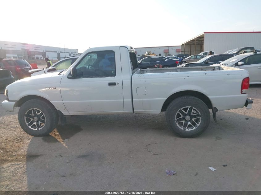 2000 Ford Ranger Xl/Xlt VIN: 1FTYR10C8YPB51034 Lot: 43929755