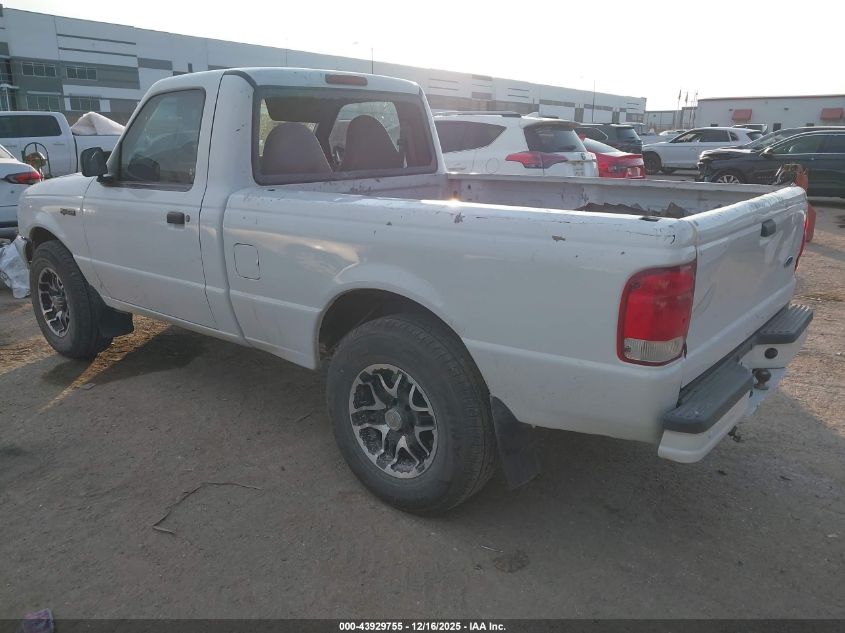 2000 Ford Ranger Xl/Xlt VIN: 1FTYR10C8YPB51034 Lot: 43929755