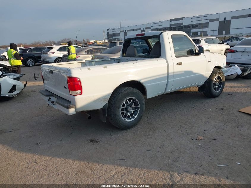 2000 Ford Ranger Xl/Xlt VIN: 1FTYR10C8YPB51034 Lot: 43929755