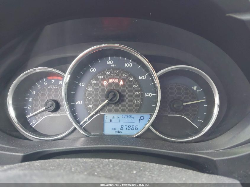 2016 Toyota Corolla Le Plus VIN: 5YFBURHE5GP432052 Lot: 43929766