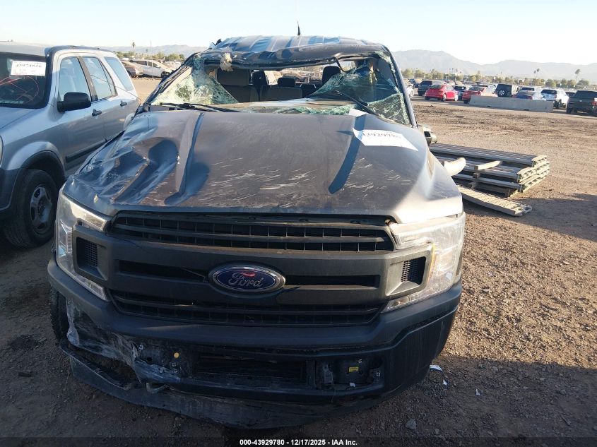 2018 Ford F-150 Xl VIN: 1FTEX1EP2JKF06612 Lot: 43929780