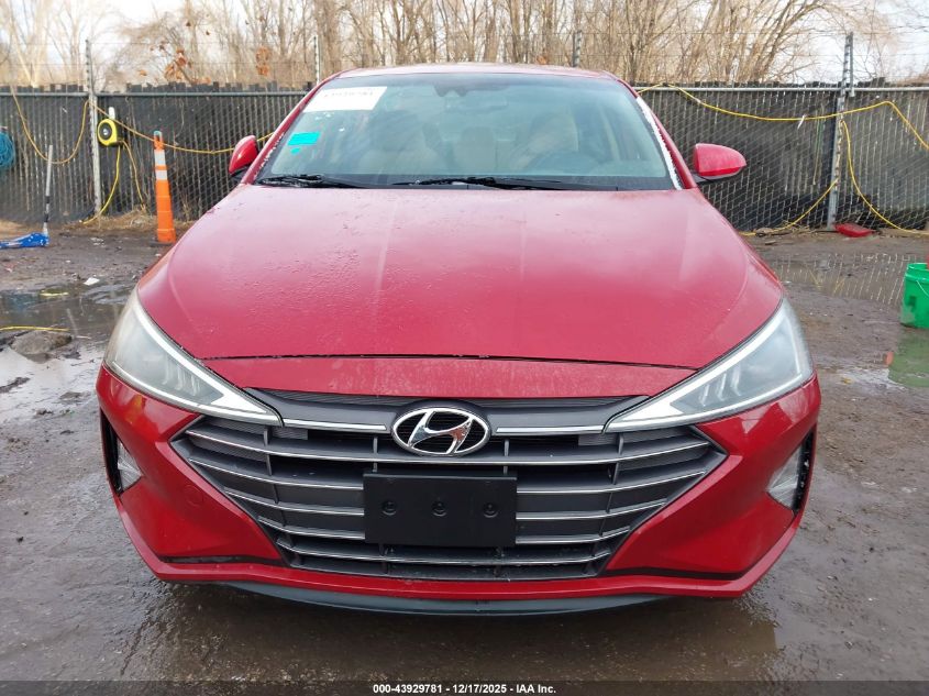 2019 Hyundai Elantra Value Edition VIN: KMHD84LF8KU770133 Lot: 43929781