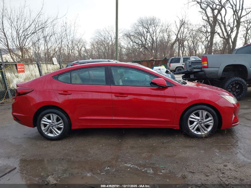 2019 Hyundai Elantra Value Edition VIN: KMHD84LF8KU770133 Lot: 43929781