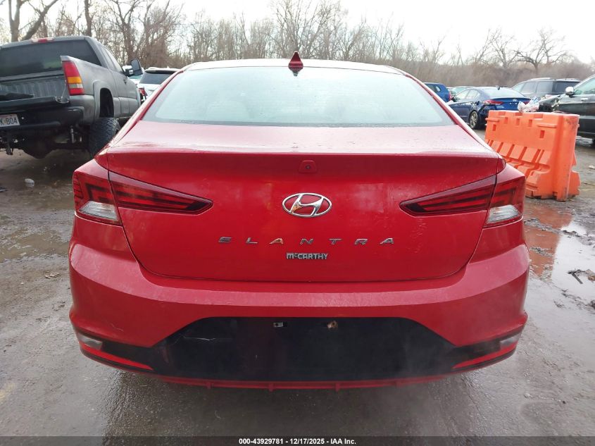 2019 Hyundai Elantra Value Edition VIN: KMHD84LF8KU770133 Lot: 43929781