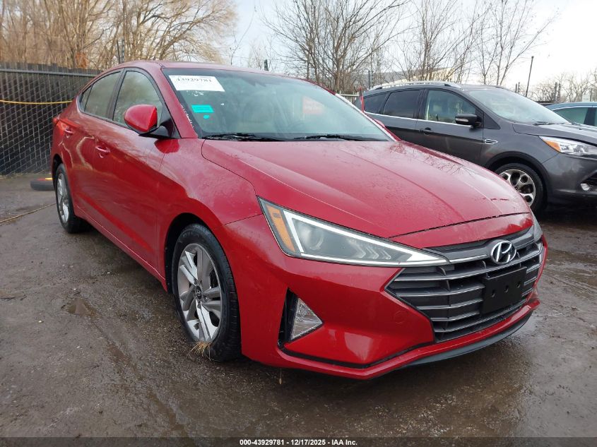2019 Hyundai Elantra Value Edition VIN: KMHD84LF8KU770133 Lot: 43929781