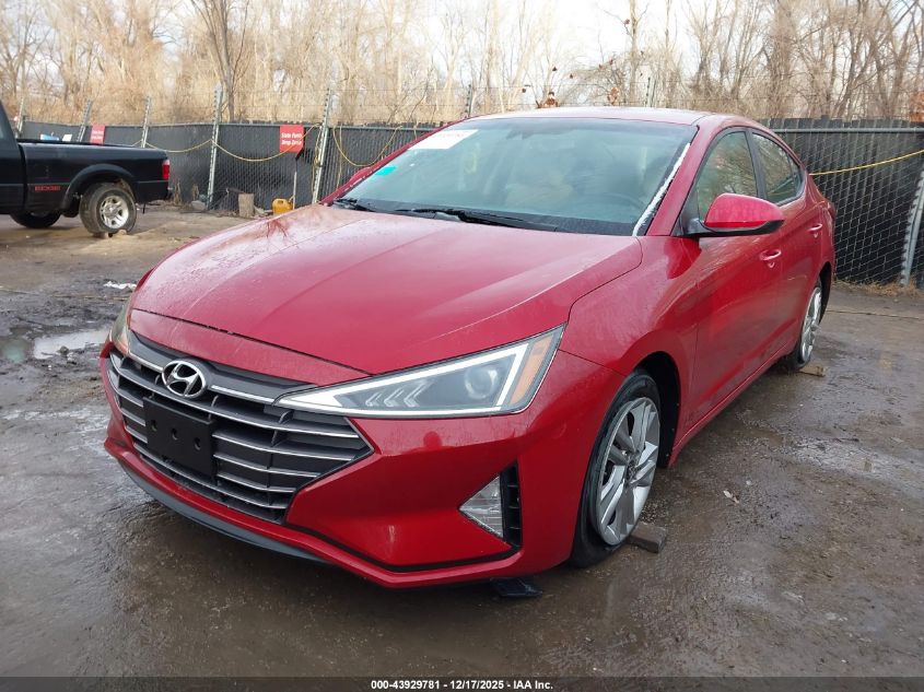 2019 Hyundai Elantra Value Edition VIN: KMHD84LF8KU770133 Lot: 43929781