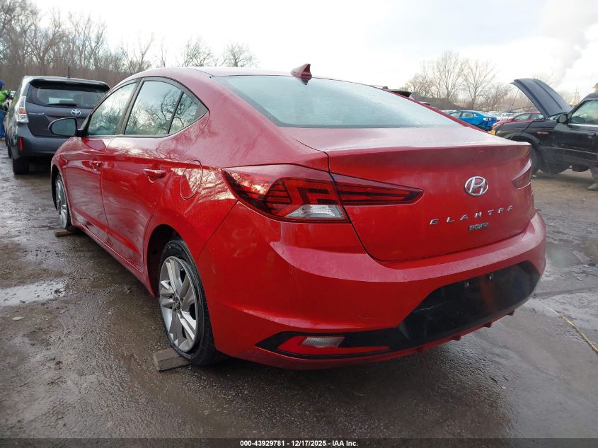 2019 Hyundai Elantra Value Edition VIN: KMHD84LF8KU770133 Lot: 43929781