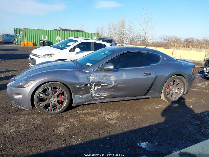 2012 Maserati Granturismo S Automatic VIN: ZAM45KLA6C0065602 Lot: 43929787