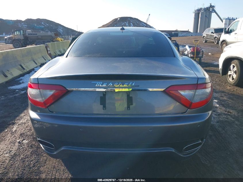 2012 Maserati Granturismo S Automatic VIN: ZAM45KLA6C0065602 Lot: 43929787