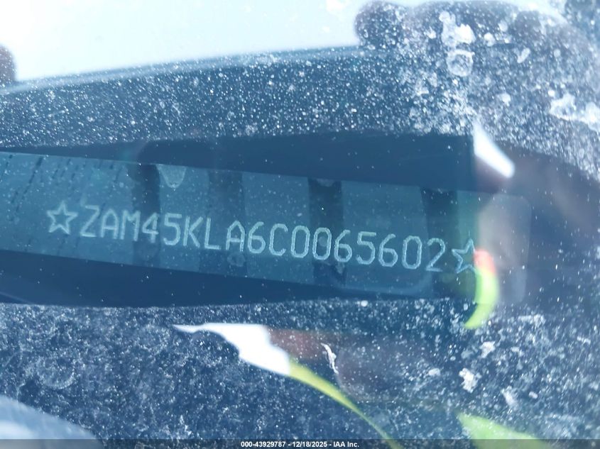 2012 Maserati Granturismo S Automatic VIN: ZAM45KLA6C0065602 Lot: 43929787