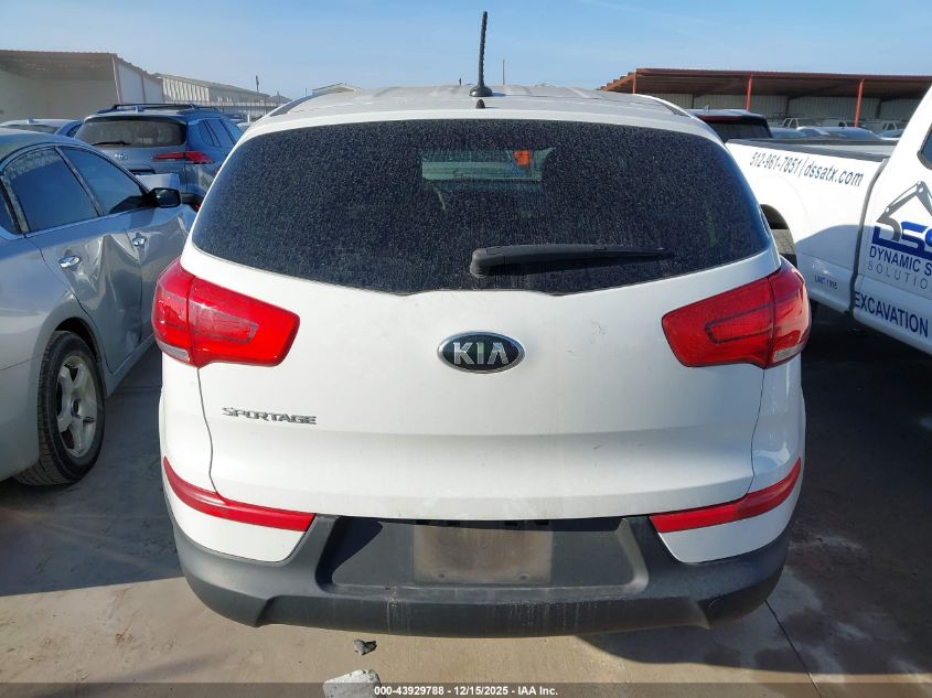 2016 Kia Sportage Lx VIN: KNDPB3AC1G7822472 Lot: 43929788
