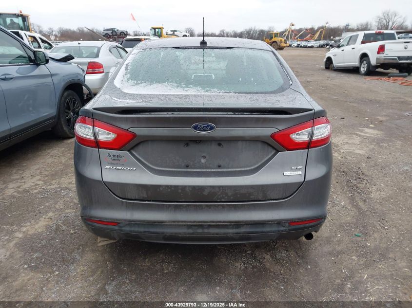 2013 Ford Fusion Se VIN: 3FA6P0HR7DR340282 Lot: 43929793