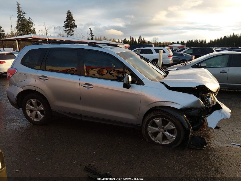 2015 Subaru Forester 2.5I Premium VIN: JF2SJADC5FH466177 Lot: 43929829