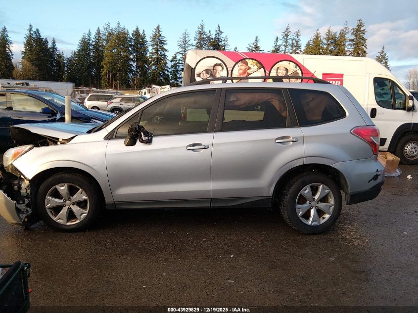 2015 Subaru Forester 2.5I Premium VIN: JF2SJADC5FH466177 Lot: 43929829