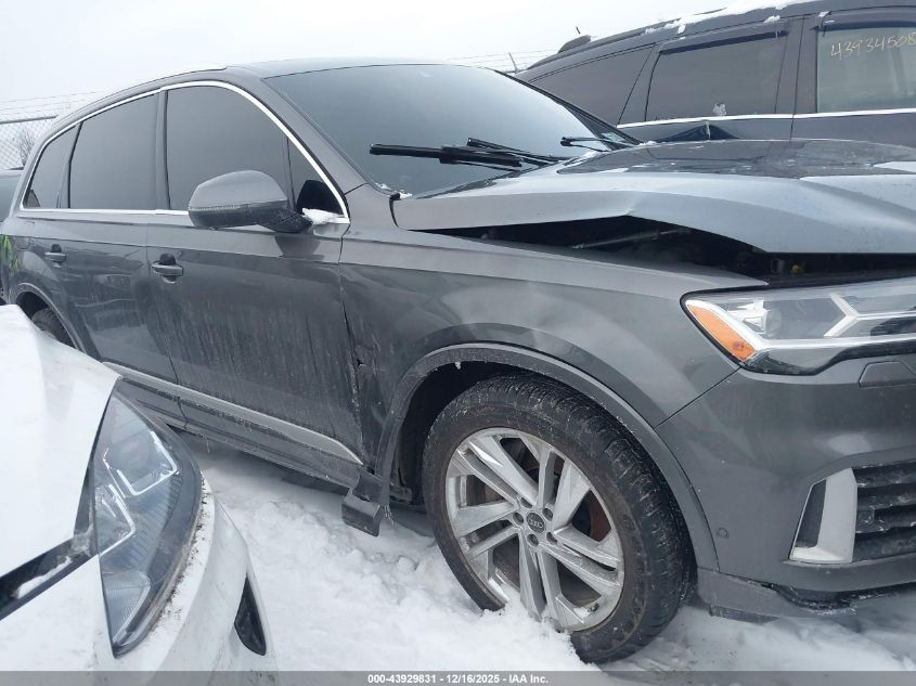 2021 Audi Q7 Premium 55 Tfsi Quattro Tiptronic VIN: WA1AXAF71MD040137 Lot: 43929831