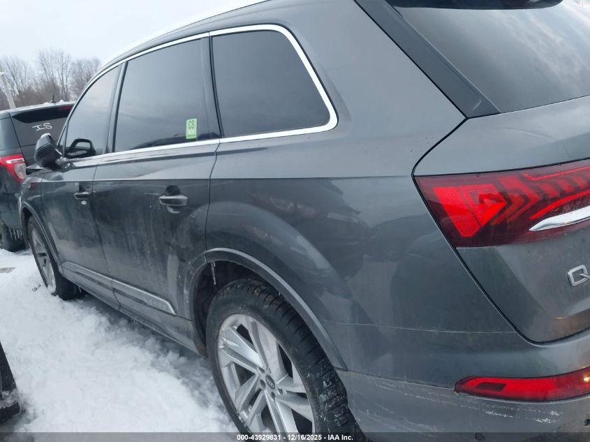 2021 Audi Q7 Premium 55 Tfsi Quattro Tiptronic VIN: WA1AXAF71MD040137 Lot: 43929831