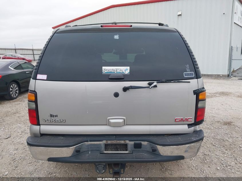 2006 GMC Yukon Slt VIN: 1GKEK13T96R115779 Lot: 43929842