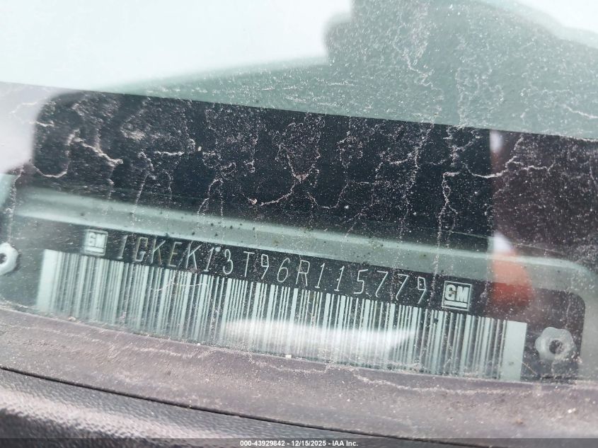 2006 GMC Yukon Slt VIN: 1GKEK13T96R115779 Lot: 43929842