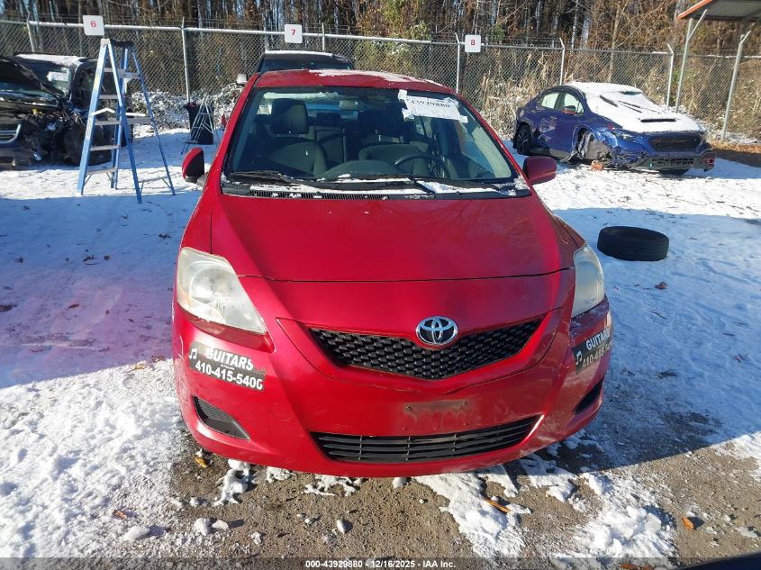 2012 Toyota Yaris VIN: JTDBT4K35CL028393 Lot: 43929880