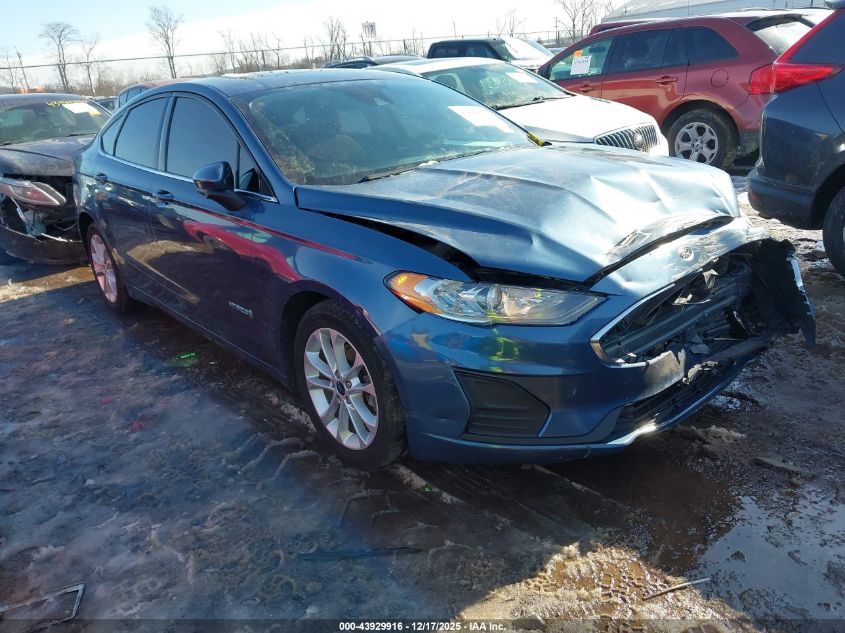 2019 Ford Fusion Hybrid Se