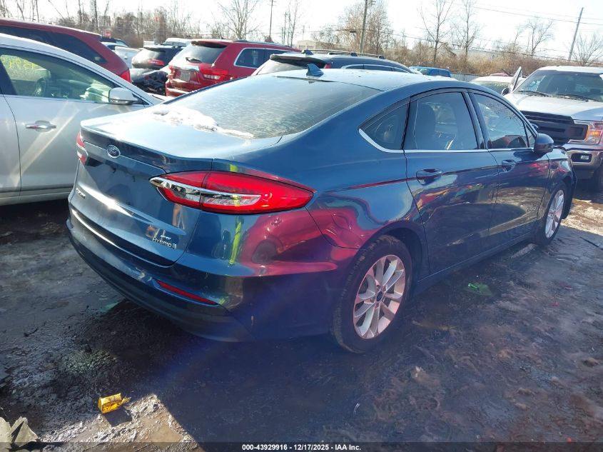 2019 Ford Fusion Hybrid Se