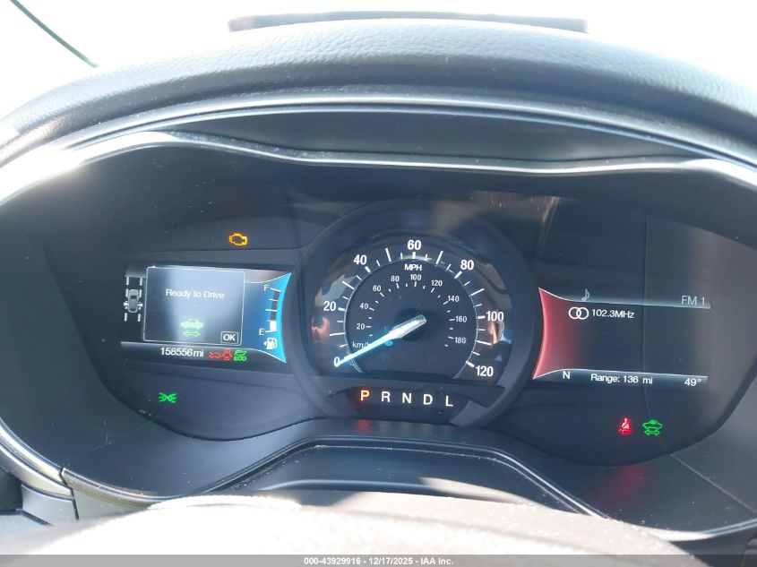 2019 Ford Fusion Hybrid Se VIN: 3FA6P0LU8KR106533 Lot: 43929916