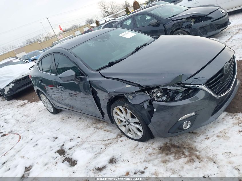 2014 Mazda Mazda3 S Grand Touring VIN: JM1BM1W34E1150442 Lot: 43929917