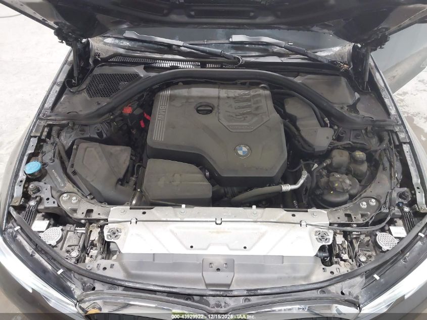 2021 BMW 330I xDrive VIN: 3MW5R7J00M8B69737 Lot: 43929922