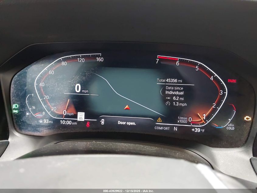 2021 BMW 330I xDrive VIN: 3MW5R7J00M8B69737 Lot: 43929922