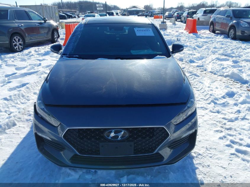 2019 Hyundai Elantra Gt N Line VIN: KMHH55LC3KU102309 Lot: 43929927