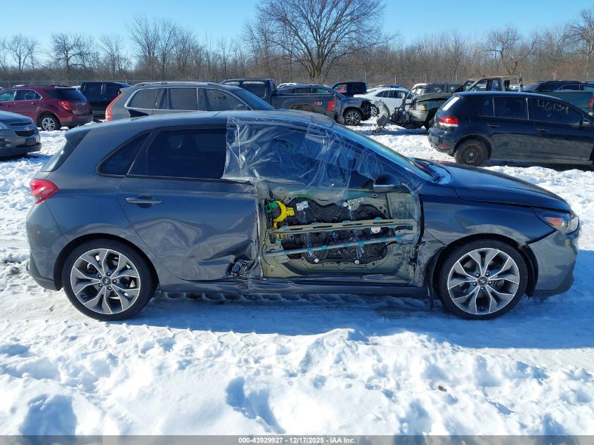 2019 Hyundai Elantra Gt N Line VIN: KMHH55LC3KU102309 Lot: 43929927