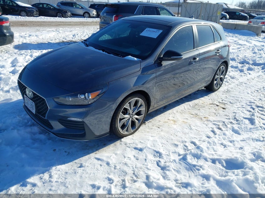 VIN KMHH55LC3KU102309 2019 HYUNDAI ELANTRA GT N LINE