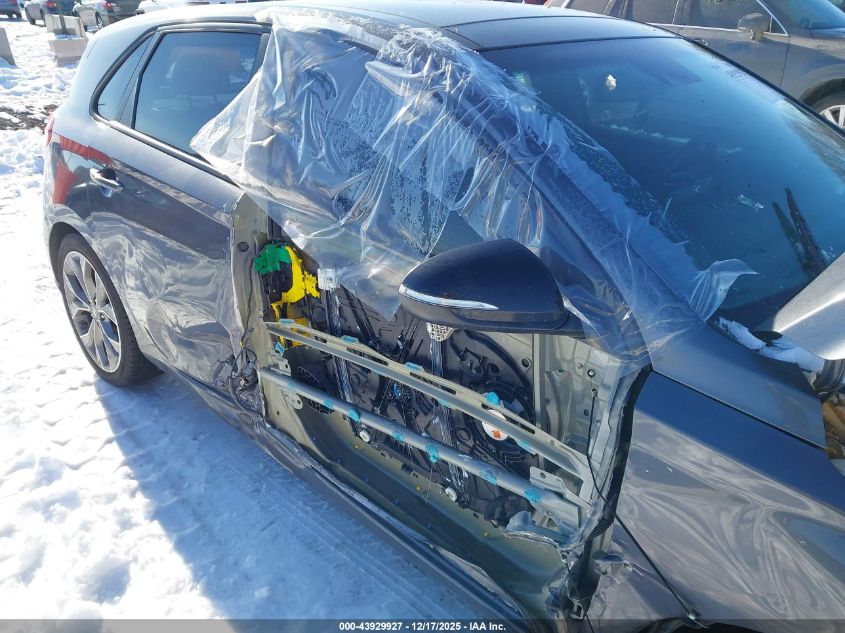 2019 Hyundai Elantra Gt N Line VIN: KMHH55LC3KU102309 Lot: 43929927