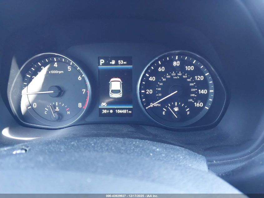 2019 Hyundai Elantra Gt N Line VIN: KMHH55LC3KU102309 Lot: 43929927