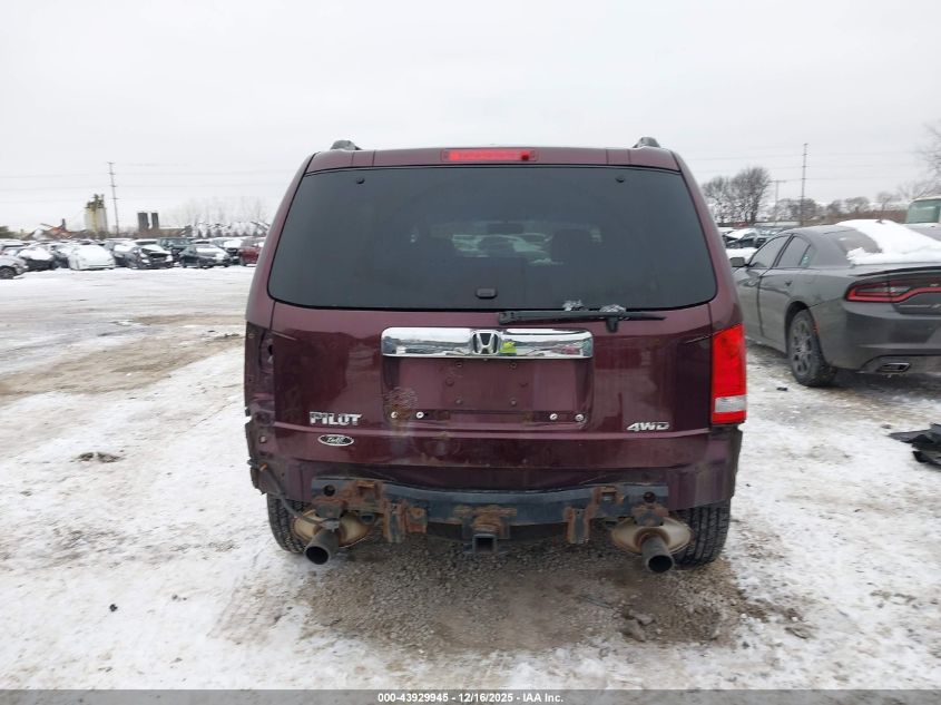 2009 Honda Pilot Ex-L VIN: 5FNYF48509B029327 Lot: 43929945