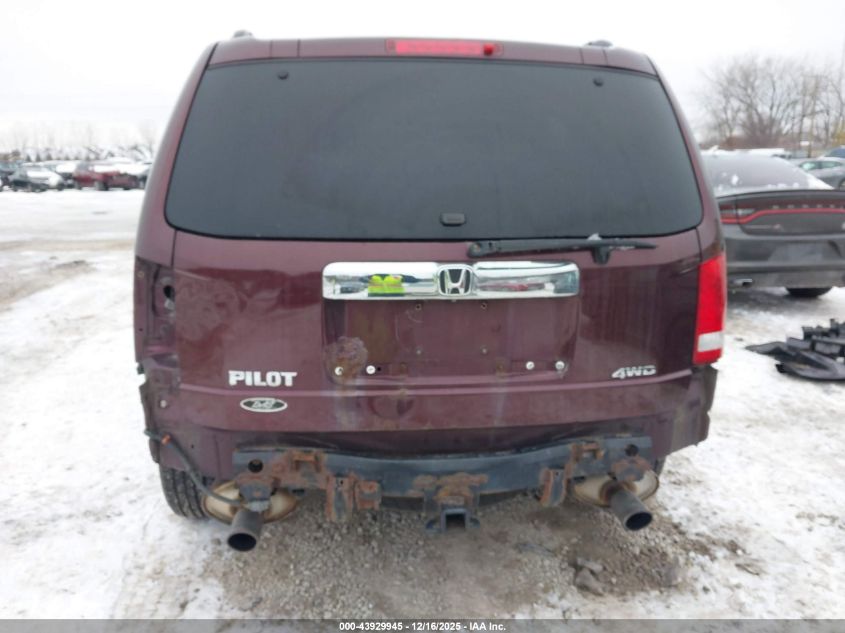 2009 Honda Pilot Ex-L VIN: 5FNYF48509B029327 Lot: 43929945