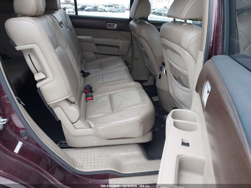 2009 Honda Pilot Ex-L VIN: 5FNYF48509B029327 Lot: 43929945