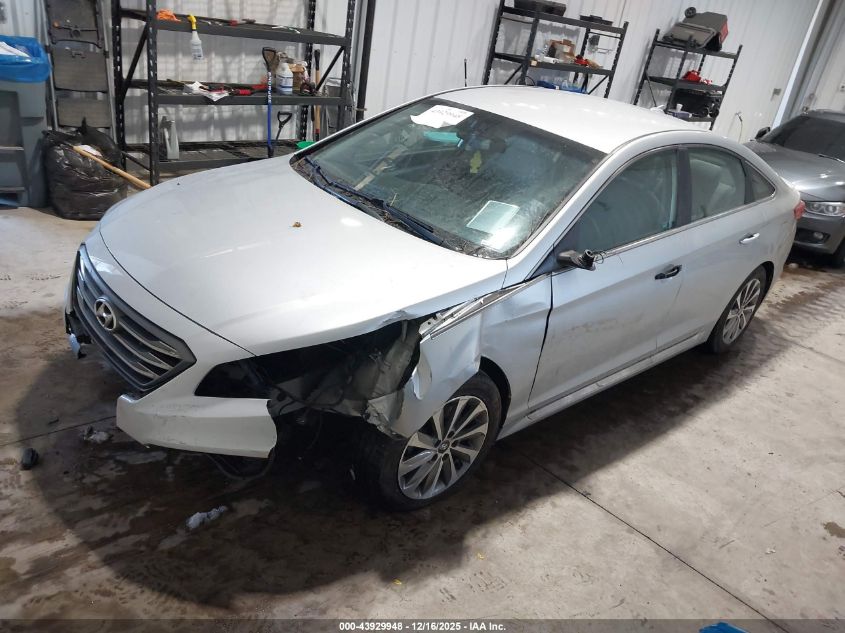 2015 Hyundai Sonata Sport VIN: 5NPE34AF5FH047088 Lot: 43929948